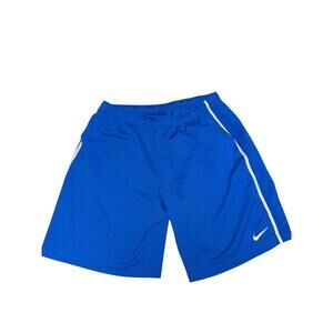 Vintage Y2K Nike Baggy Blue Mesh Shorts Sz L Rare